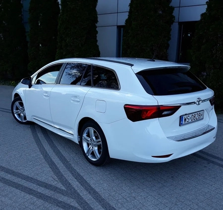Toyota Avensis cena 72000 przebieg: 91000, rok produkcji 2017 z Siedlce małe 121
